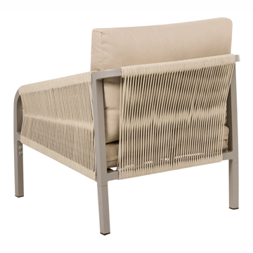 Soffgrupp utomhus med Bord 5-Sits Murato - Beige - Utemöbler - Utegrupp - Loungegrupp