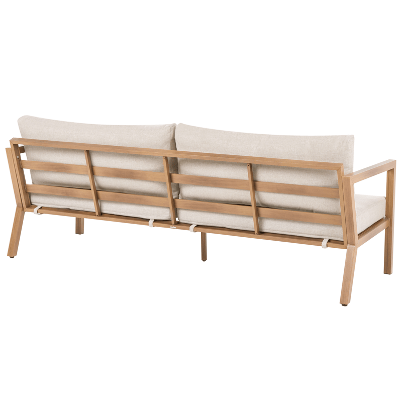 Soffgrupp utomhus med Bord 5-Sits Oneta - Brun/Beige - Utemöbler - Utegrupp - Loungegrupp