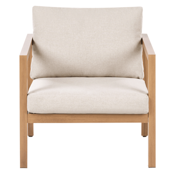 Soffgrupp utomhus med Bord 5-Sits Oneta - Brun/Beige - Utemöbler - Utegrupp - Loungegrupp