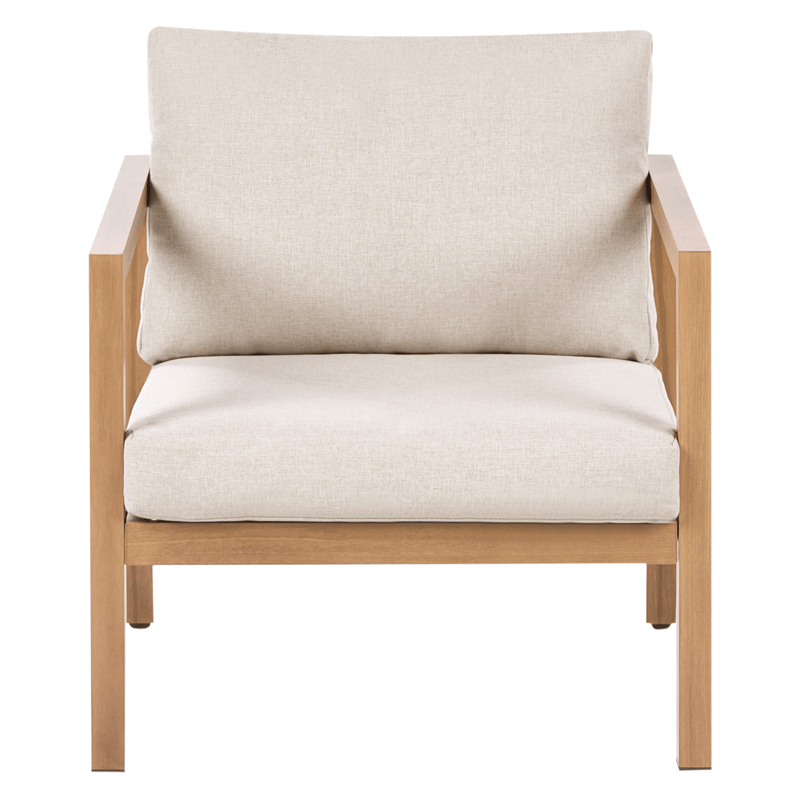 Soffgrupp utomhus med Bord 5-Sits Oneta - Brun/Beige - Utemöbler - Utegrupp - Loungegrupp