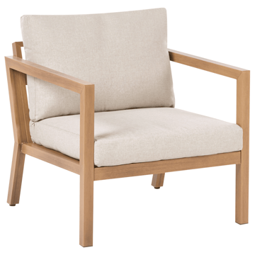 Soffgrupp utomhus med Bord 5-Sits Oneta - Brun/Beige - Utemöbler - Utegrupp - Loungegrupp