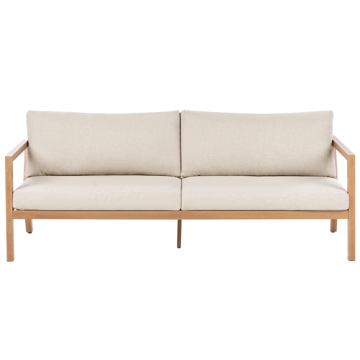 Soffgrupp utomhus med Bord 5-Sits Oneta - Brun/Beige - Utemöbler - Utegrupp - Loungegrupp