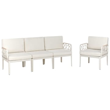 Soffset Eriche - Beige, brun - Utemöbler - Utegrupp - Loungegrupp