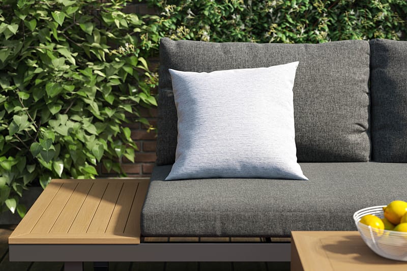 Sonia Soffgrupp Utomhus  4-sits - Grå - Utemöbler - Utegrupp - Loungegrupp