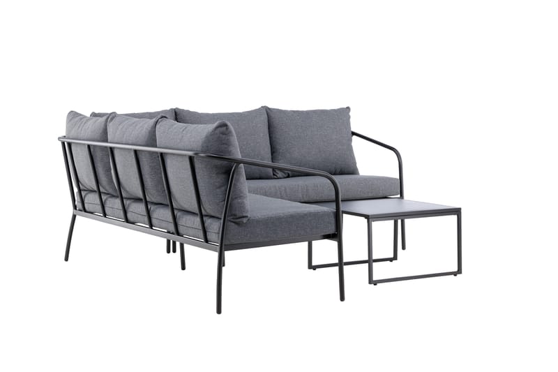 SPIRA Soffgrupp Utomhus Svart - Venture Home - Utemöbler - Utegrupp - Loungegrupp