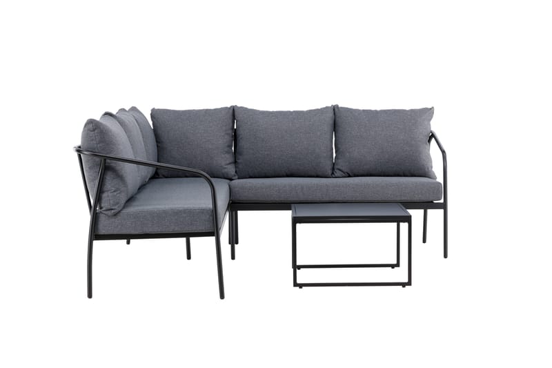SPIRA Soffgrupp Utomhus Svart - Venture Home - Utemöbler - Utegrupp - Loungegrupp