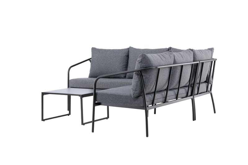 SPIRA Soffgrupp Utomhus Svart - Venture Home - Utemöbler - Utegrupp - Loungegrupp