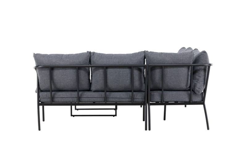 SPIRA Soffgrupp Utomhus Svart - Venture Home - Utemöbler - Utegrupp - Loungegrupp