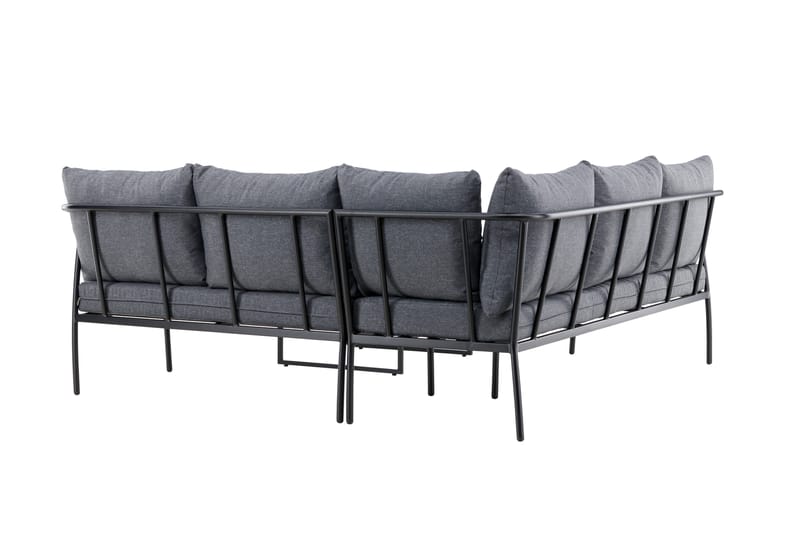 SPIRA Soffgrupp Utomhus Svart - Venture Home - Utemöbler - Utegrupp - Loungegrupp