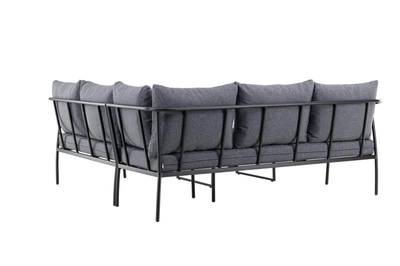 SPIRA Soffgrupp Utomhus Svart - Venture Home - Utemöbler - Utegrupp - Loungegrupp