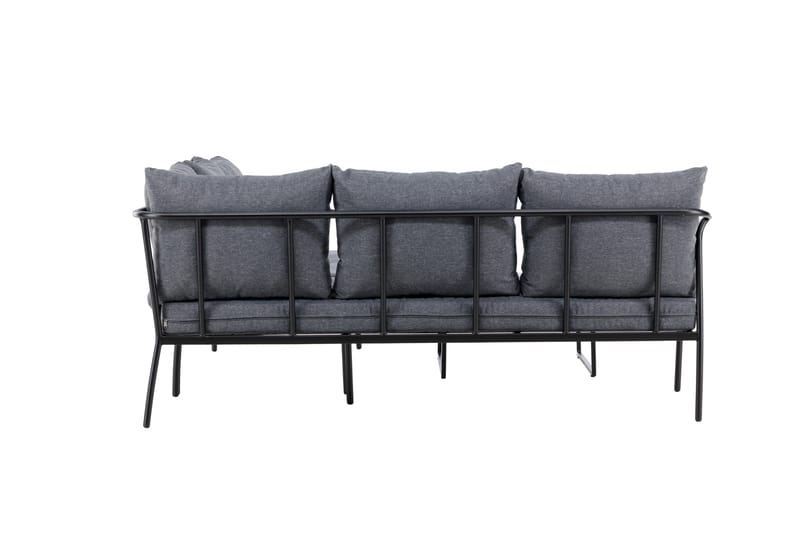 SPIRA Soffgrupp Utomhus Svart - Venture Home - Utemöbler - Utegrupp - Loungegrupp