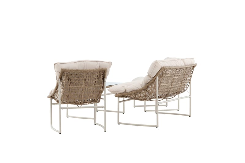 Tina Soffgrupp Utomhus 4-sits - Beige - Utemöbler - Utegrupp - Loungegrupp