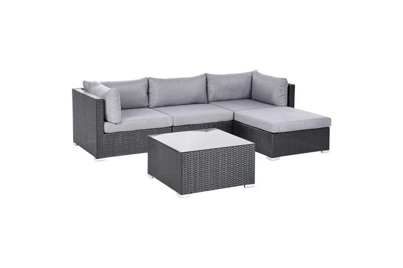 Trädgårdshörnsoffa Sano - Vänstervänd - Utemöbler - Utegrupp - Loungegrupp