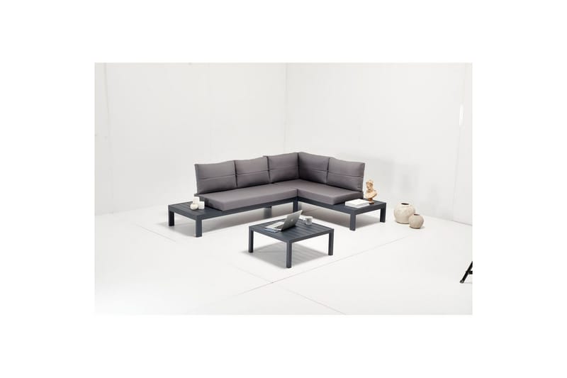 Trädgårdsloungeset Bulskoll Alm Flerfärgad - Multifärgad - Utemöbler - Utegrupp - Loungegrupp