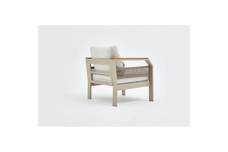 Trädgårdsloungeset Farra Beige - Beige - Utemöbler - Utegrupp - Loungegrupp