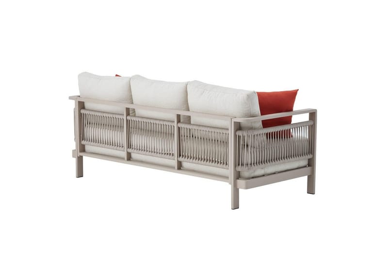 Trädgårdsloungeset Hungirr Beige - Beige - Utemöbler - Utegrupp - Loungegrupp