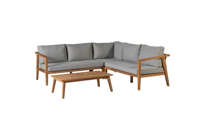 Trädgårdsloungeset Lucca med kuddar