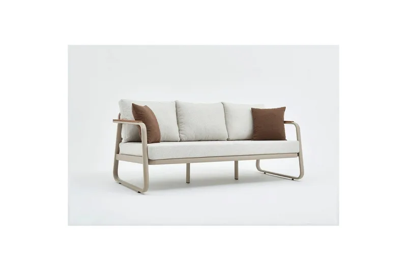 Trädgårdsloungeset Rio Beige - Beige - Utemöbler - Utegrupp - Loungegrupp