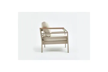 Trädgårdsloungeset Sudassento Beige - Beige - Utemöbler - Utegrupp - Loungegrupp