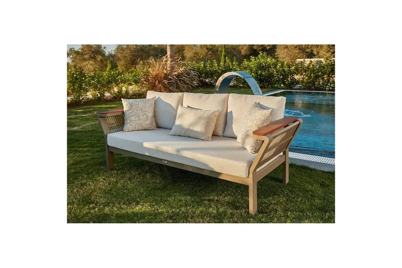 Trädgårdsloungeset Wynthor Cappucino - Koppar - Utemöbler - Utegrupp - Loungegrupp