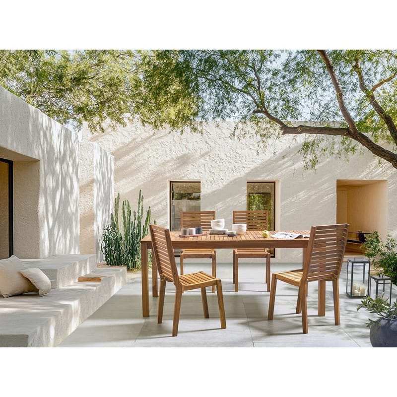 Trädgårdsmatgrupp 4-sits Ombriano - Utemöbler - Utegrupp - Matgrupper utomhus