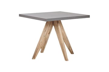 Trädgårdsmöbelset Olbia med fyrkantigt betongbord - Utemöbler - Utegrupp - Matgrupper utomhus