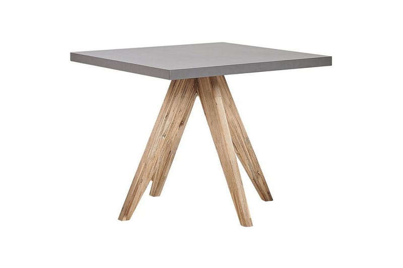 Trädgårdsmöbelset Olbia med fyrkantigt betongbord - Utemöbler - Utegrupp - Matgrupper utomhus