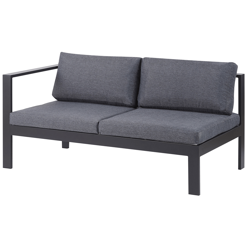 Utegrupp Messina - Mörkgrå - Utemöbler - Utegrupp - Loungegrupp