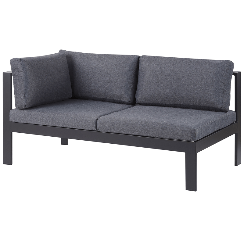 Utegrupp Messina - Mörkgrå - Utemöbler - Utegrupp - Loungegrupp
