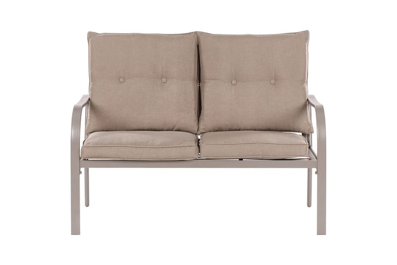 Utegrupp Mestrino - Beige, svart - Utemöbler - Utegrupp - Loungegrupp
