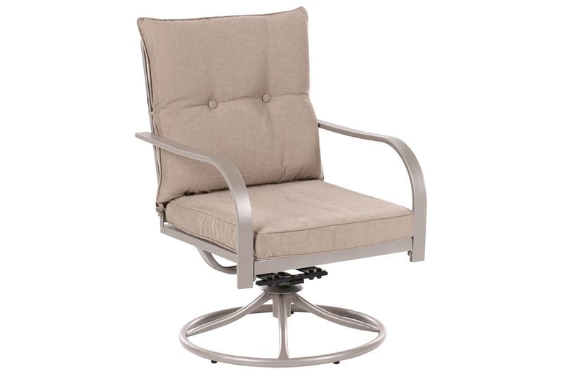 Utegrupp Mestrino - Beige, svart - Utemöbler - Utegrupp - Loungegrupp