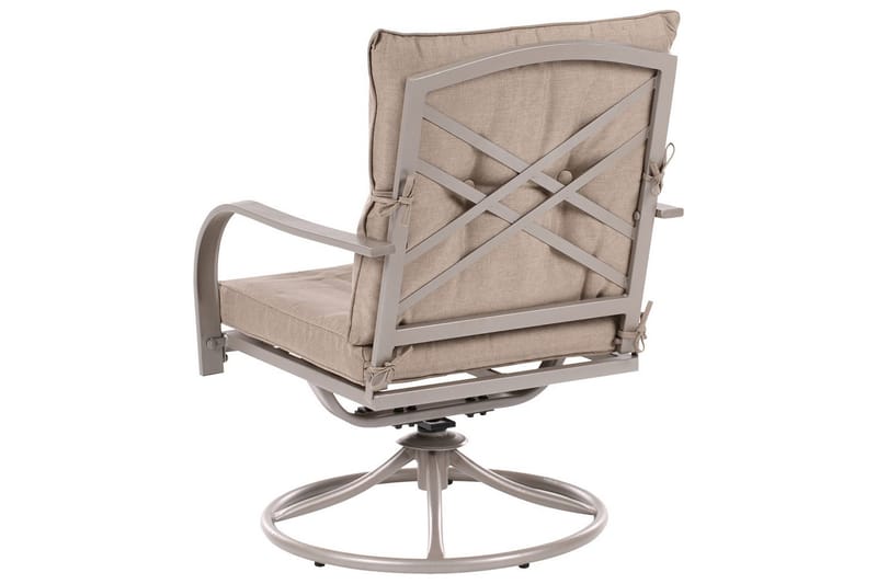 Utegrupp Mestrino - Beige, svart - Utemöbler - Utegrupp - Loungegrupp