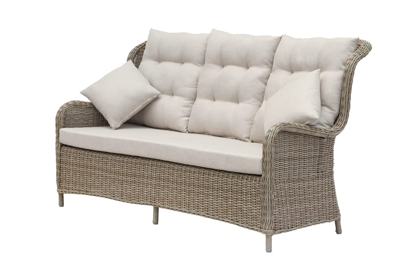 Utemöbelgrupp Orleans recliner-lounge - beige - Utemöbler - Utegrupp - Loungegrupp