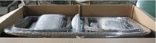 Utemöbelgrupp Provence Lounge - beige - Utemöbler - Utegrupp - Loungegrupp