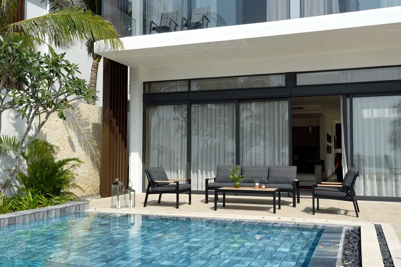 Utemöbelset Panama classic - svart - Utemöbler - Utegrupp - Loungegrupp