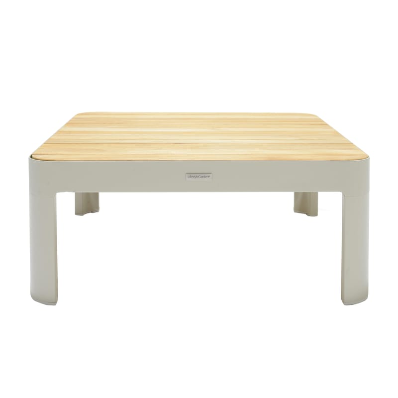 Utomhus modulset Portals 2x 2-sitssoffor + soffbord - korallsand - Utemöbler - Utegrupp - Loungegrupp