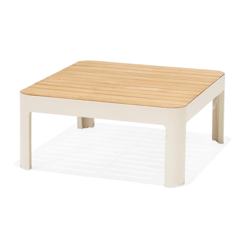 Utomhus modulset Portals 2x 2-sitssoffor + soffbord - korallsand - Utemöbler - Utegrupp - Loungegrupp