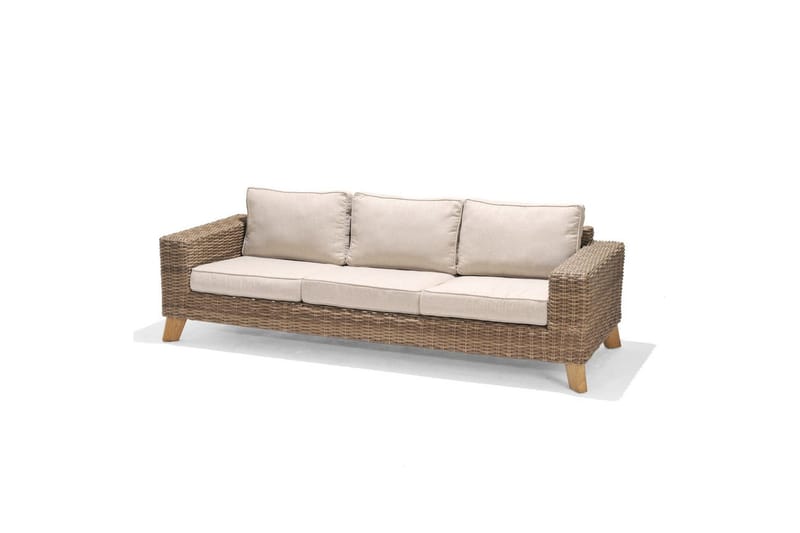 Utomhusmöbelgrupp Lifestyle Garden Bahamas 2 x 3-sits & soffbord 110 - Utemöbler - Utegrupp - Loungegrupp