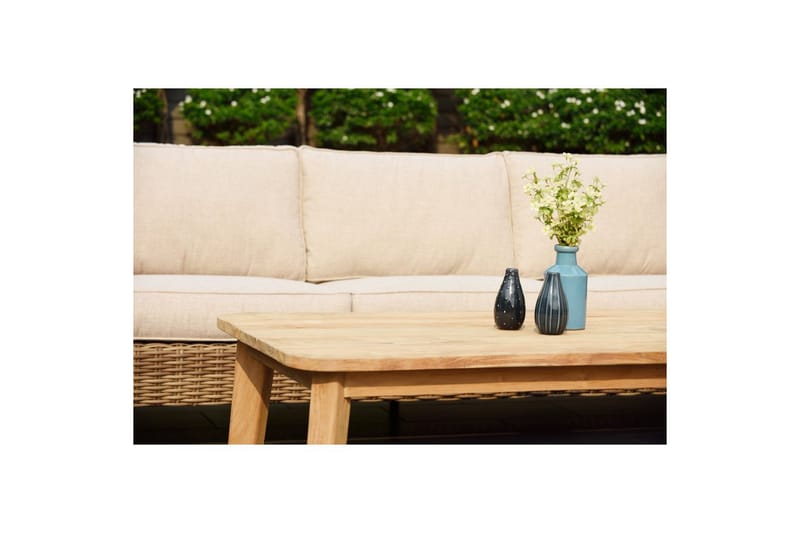 Utomhusmöbelgrupp Lifestyle Garden Bahamas 2 x soffstol & 3-sits & soffbord 140 - Utemöbler - Utegrupp - Loungegrupp