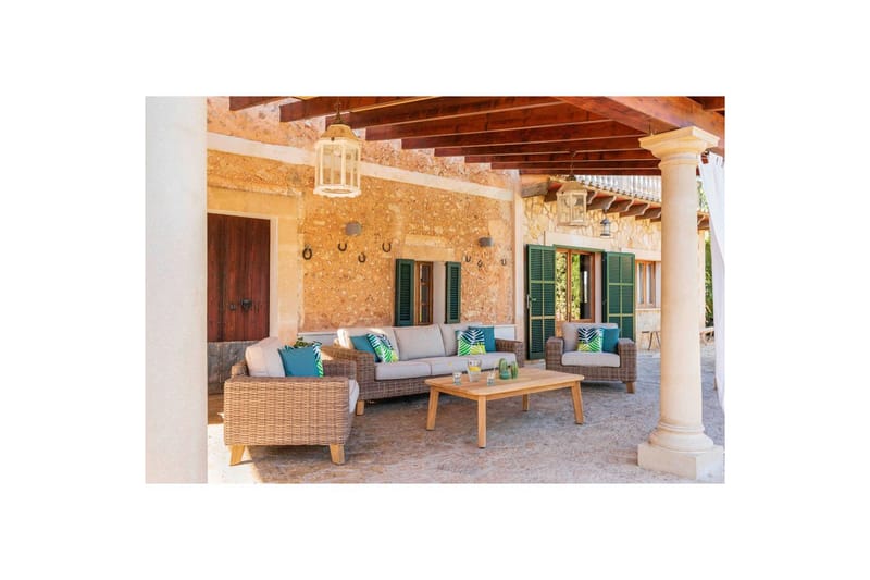 Utomhusmöbelgrupp Lifestyle Garden Bahamas 2 x soffstol & 3-sits & soffbord 140 - Utemöbler - Utegrupp - Loungegrupp