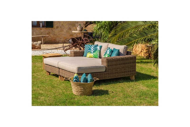 Utomhusmöbelgrupp Lifestyle Garden Bahamas schäslongs vänster&höger - Utemöbler - Utegrupp - Loungegrupp