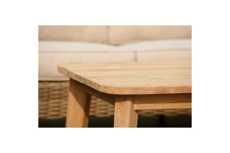 Utomhusmöbelgrupp Lifestyle Garden Barbados 2-sits & schäslong vänster soffbord 110 - Utemöbler - Utegrupp - Loungegrupp