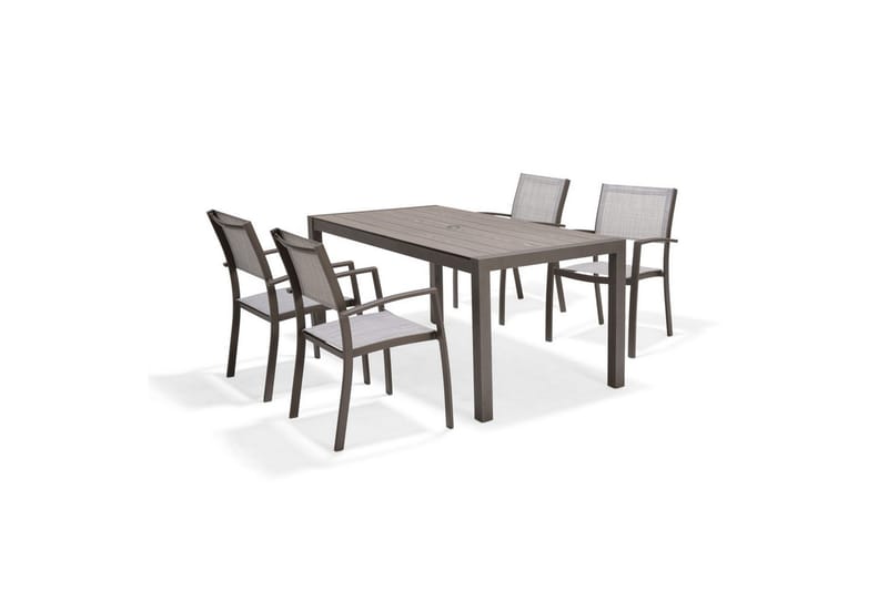 Utomhusmöbelgrupp Lifestyle Garden Solana 163 cm 4 carverstolar - 4 carverstolar - Utemöbler - Utegrupp - Matgrupper utomhus