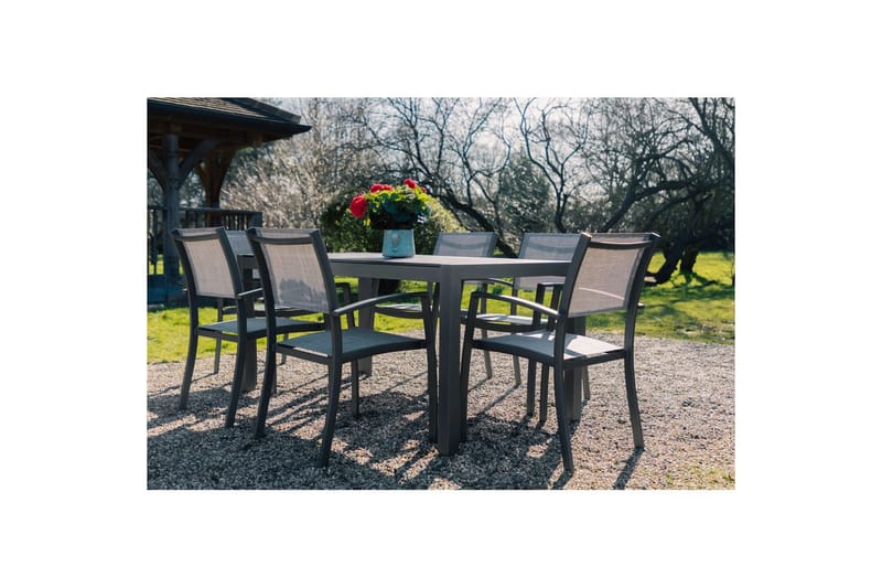 Utomhusmöbelgrupp Lifestyle Garden Solana 163 cm 6 carverstolar - 6 carverstolar - Utemöbler - Utegrupp - Matgrupper utomhus
