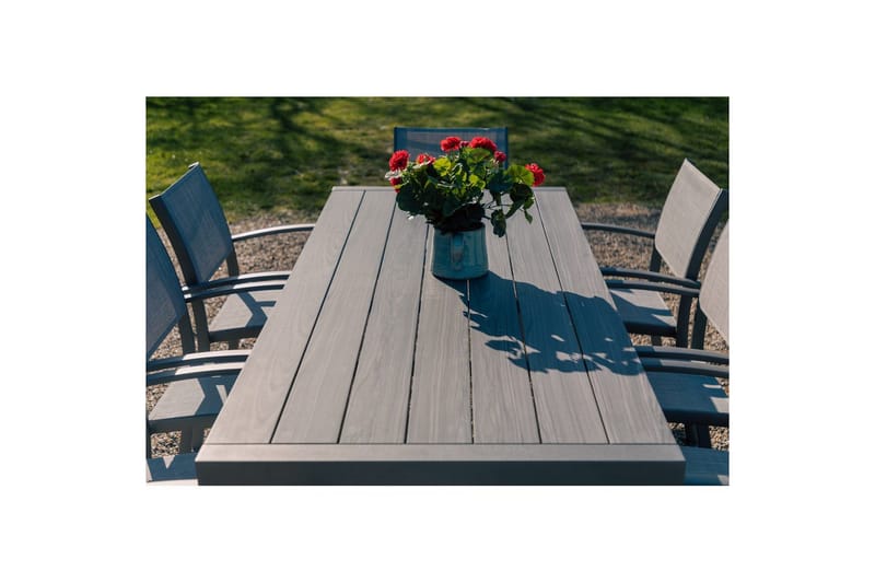 Utomhusmöbelgrupp Lifestyle Garden Solana 201 cm 6 carverstolar - 6 carverstolar - Utemöbler - Utegrupp - Matgrupper utomhus