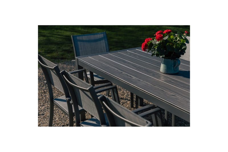 Utomhusmöbelgrupp Lifestyle Garden Solana 201 cm 8 carverstolar - 8 carverstolar - Utemöbler - Utegrupp - Matgrupper utomhus