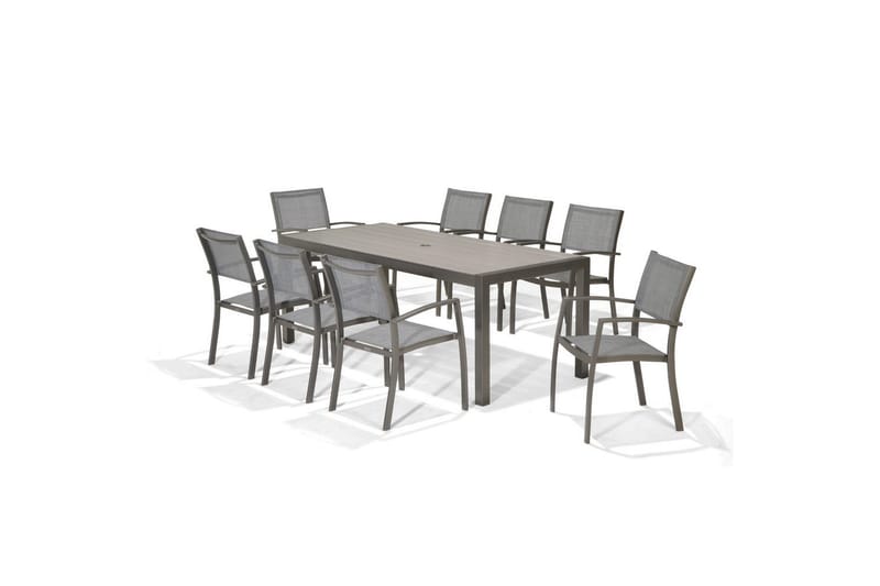 Utomhusmöbelgrupp Lifestyle Garden Solana 201 cm 8 carverstolar - 8 carverstolar - Utemöbler - Utegrupp - Matgrupper utomhus