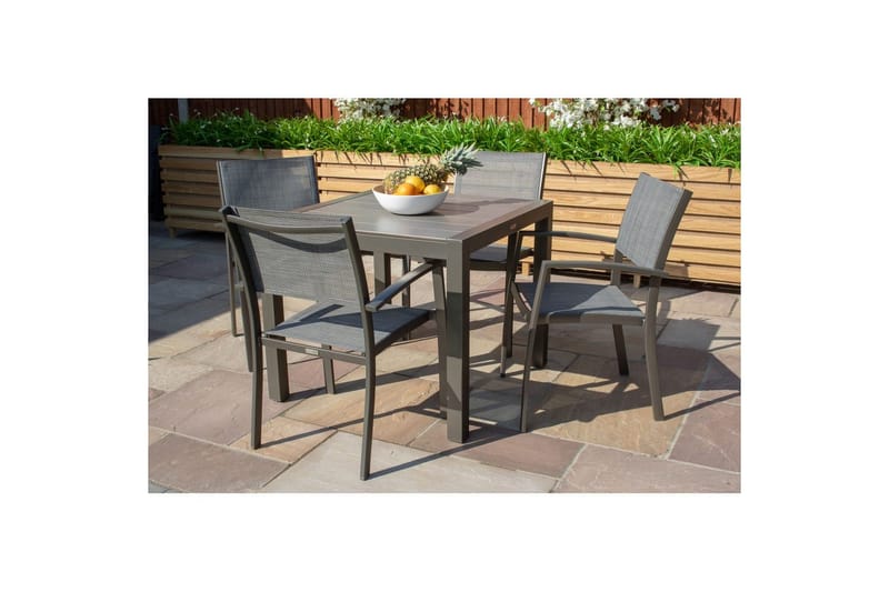 Utomhusmöbelgrupp Lifestyle Garden Solana 88 cm 4 carverstolar - 4 carverstolar - Utemöbler - Utegrupp - Matgrupper utomhus