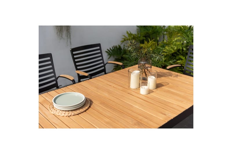 Utomhusmöbelgrupp Lifestyle Garden Portals 161 cm 6 carverstolar - 6 carverstolar - Utemöbler - Utegrupp - Matgrupper utomhus