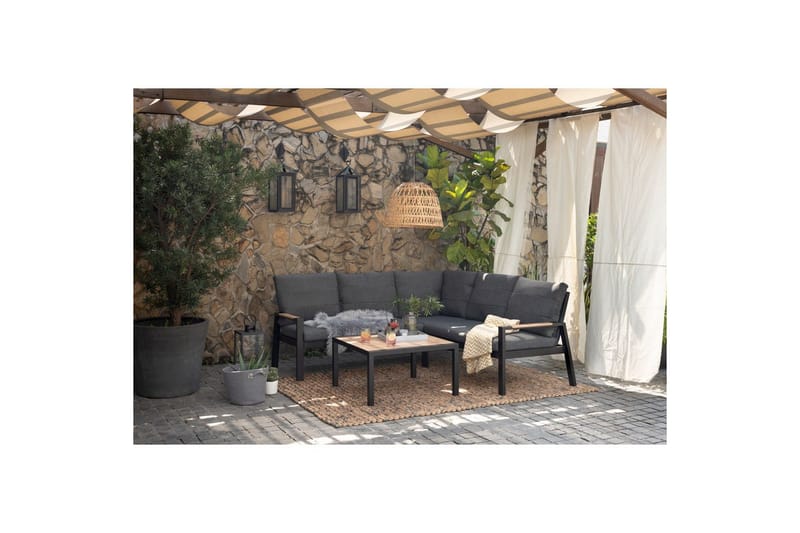 Utomhusmöbelgrupp Lifestyle Garden Panama hörn - Utemöbler - Utegrupp - Loungegrupp